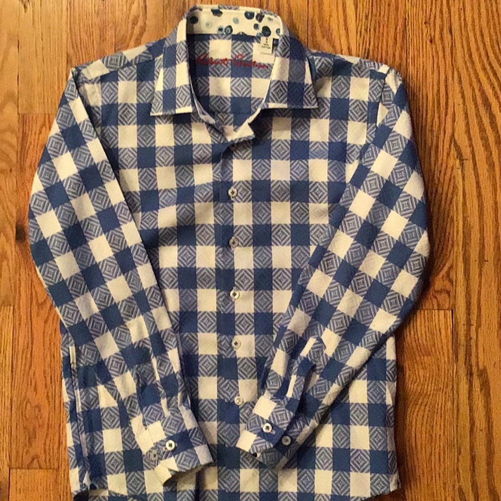 Robert Graham Long sleeve button down dress shirt